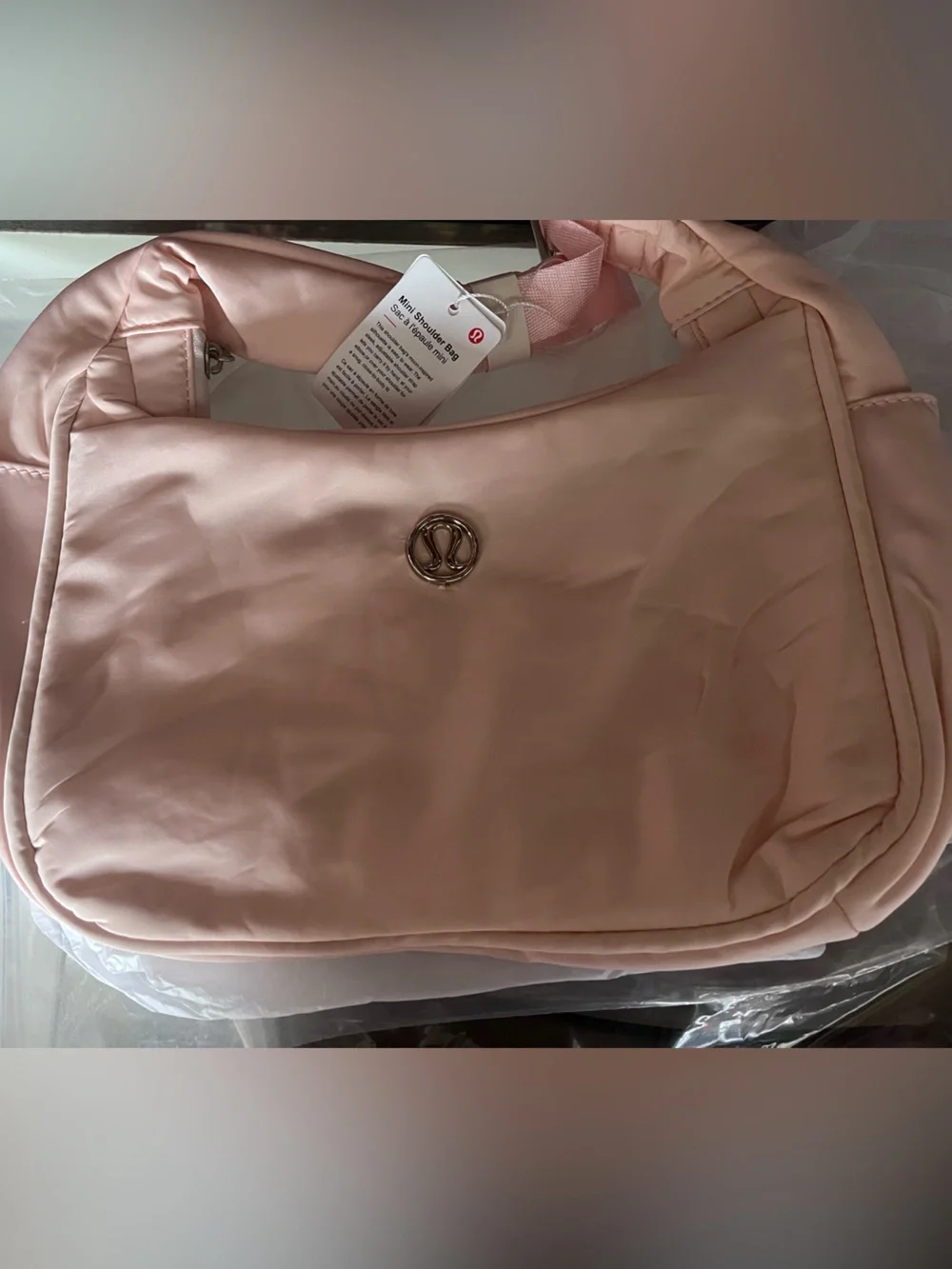 lululemon athletica mini shoulder bag Blush Pink Hobo Shoulder Bag 4L